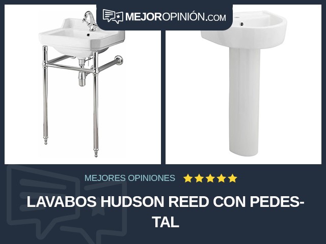 Lavabos Hudson Reed Con pedestal