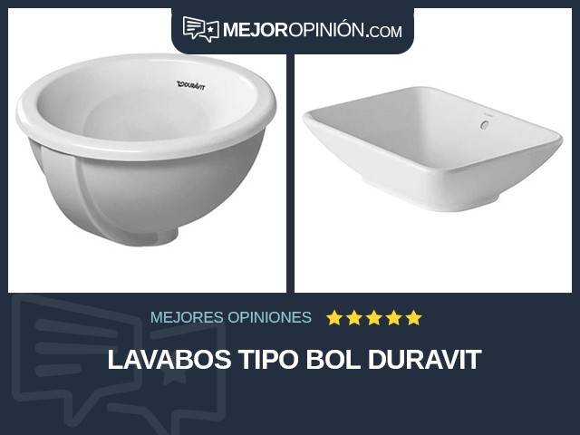 Lavabos Tipo bol Duravit