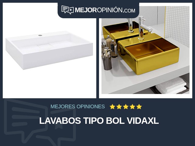 Lavabos Tipo bol vidaXL