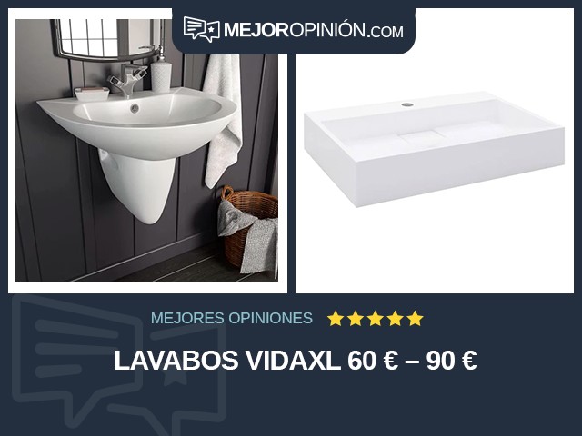 Lavabos vidaXL 60 € – 90 €