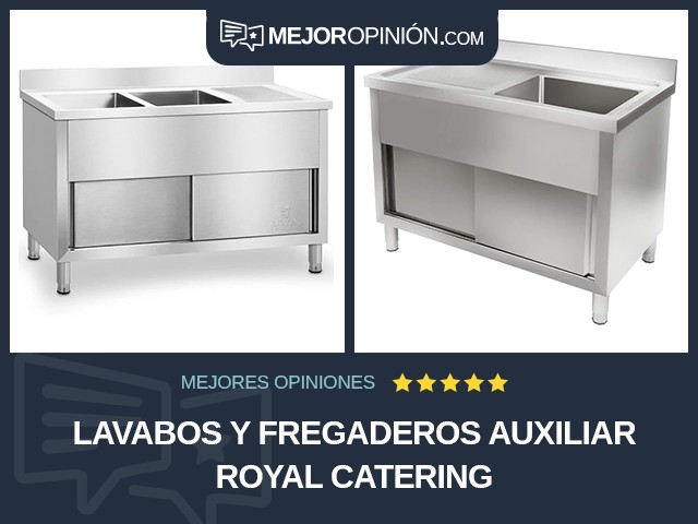 Lavabos y fregaderos Auxiliar Royal Catering