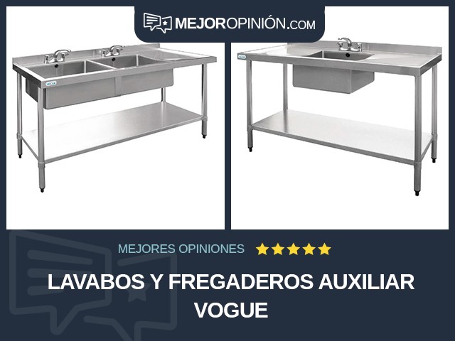 Lavabos y fregaderos Auxiliar Vogue