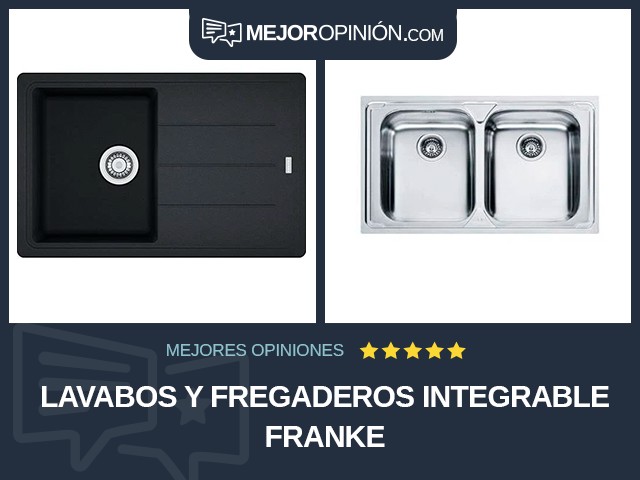 Lavabos y fregaderos Integrable Franke