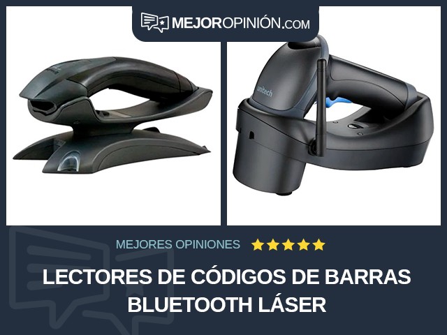 Lectores de códigos de barras Bluetooth Láser