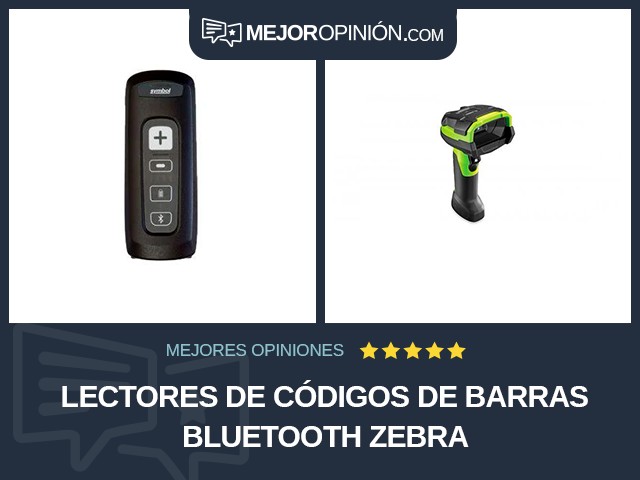 Lectores de códigos de barras Bluetooth Zebra