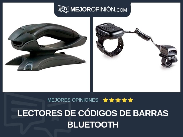 Lectores de códigos de barras Bluetooth