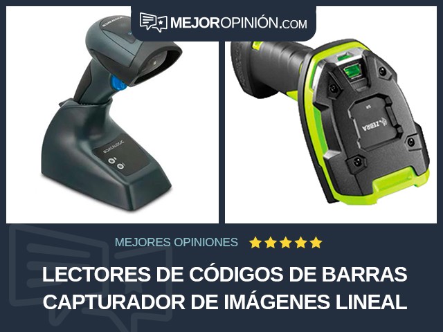 Lectores de códigos de barras Capturador de imágenes lineal