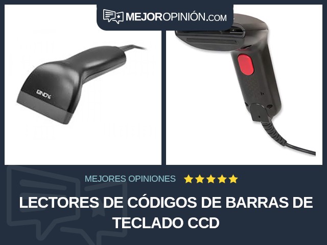 Lectores de códigos de barras De teclado CCD