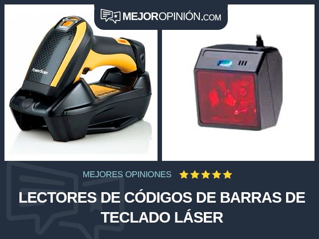 Lectores de códigos de barras De teclado Láser