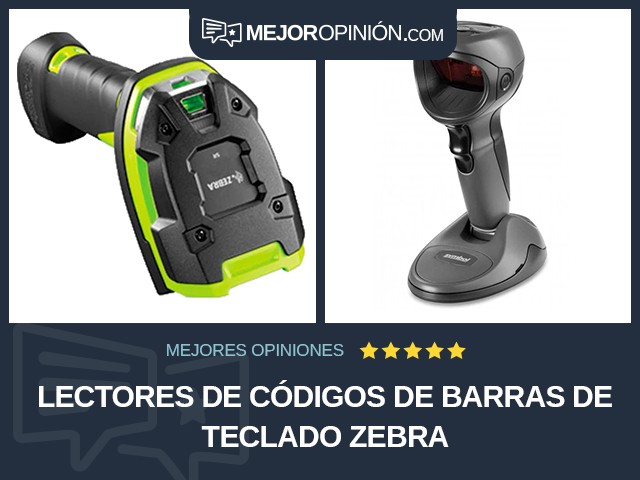 Lectores de códigos de barras De teclado Zebra