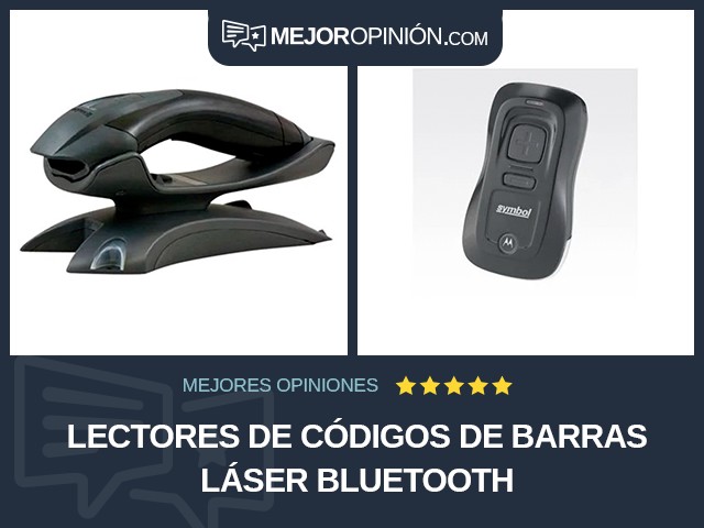 Lectores de códigos de barras Láser Bluetooth