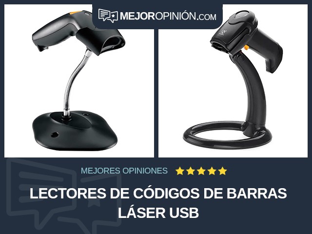 Lectores de códigos de barras Láser USB