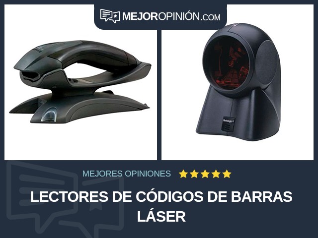 Lectores de códigos de barras Láser