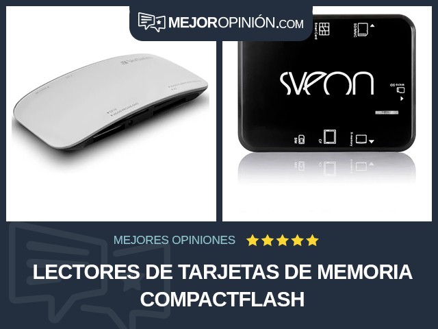 Lectores de tarjetas de memoria CompactFlash