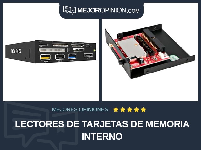 Lectores de tarjetas de memoria Interno