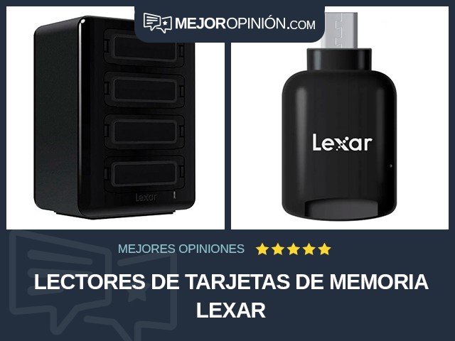 Lectores de tarjetas de memoria Lexar