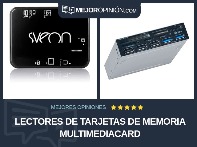 Lectores de tarjetas de memoria MultiMediaCard