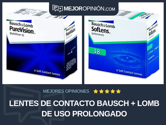 Lentes de contacto Bausch + Lomb De uso prolongado