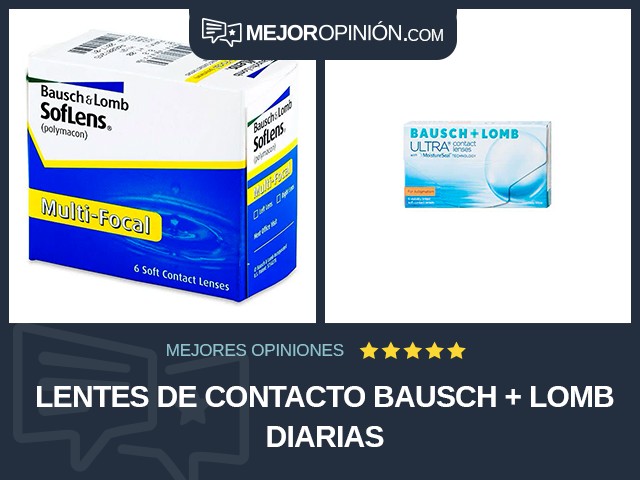 Lentes de contacto Bausch + Lomb Diarias