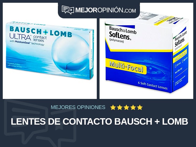 Lentes de contacto Bausch + Lomb