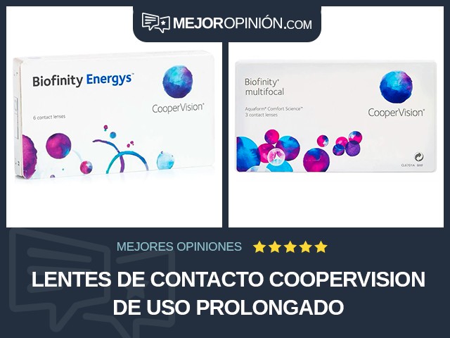 Lentes de contacto CooperVision De uso prolongado