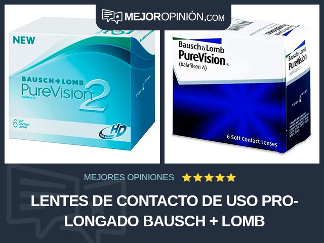 Lentes de contacto De uso prolongado Bausch + Lomb