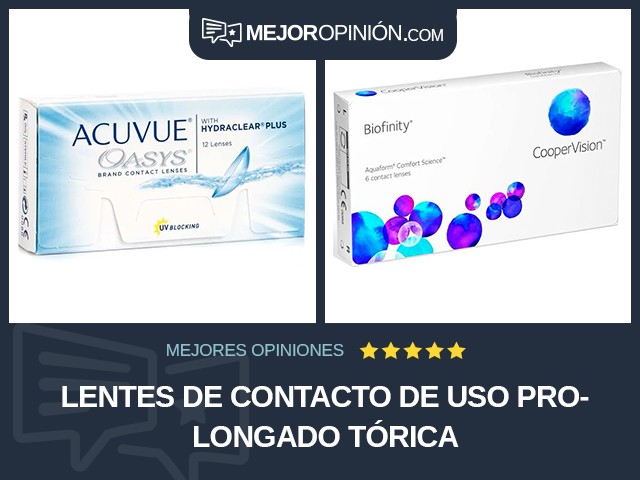 Lentes de contacto De uso prolongado Tórica