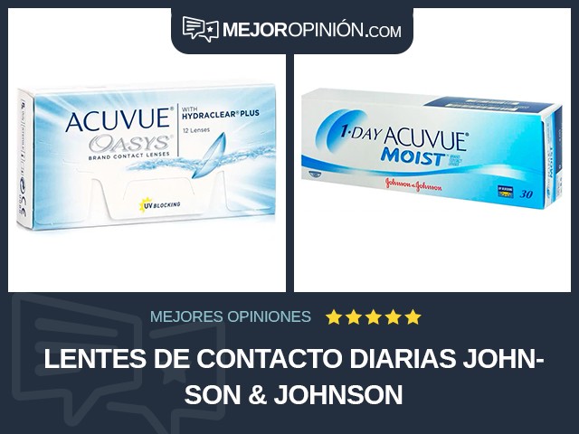 Lentes de contacto Diarias Johnson & Johnson