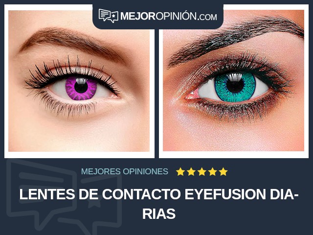 Lentes de contacto Eyefusion Diarias