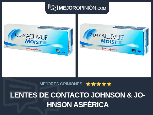 Lentes de contacto Johnson & Johnson Asférica