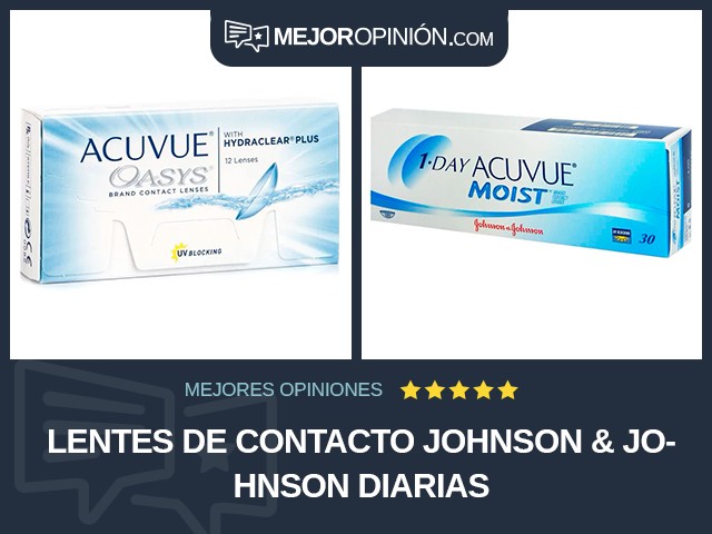 Lentes de contacto Johnson & Johnson Diarias