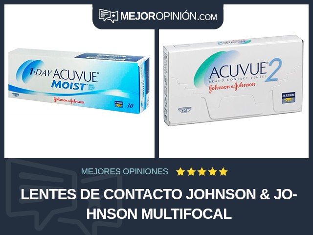 Lentes de contacto Johnson & Johnson Multifocal