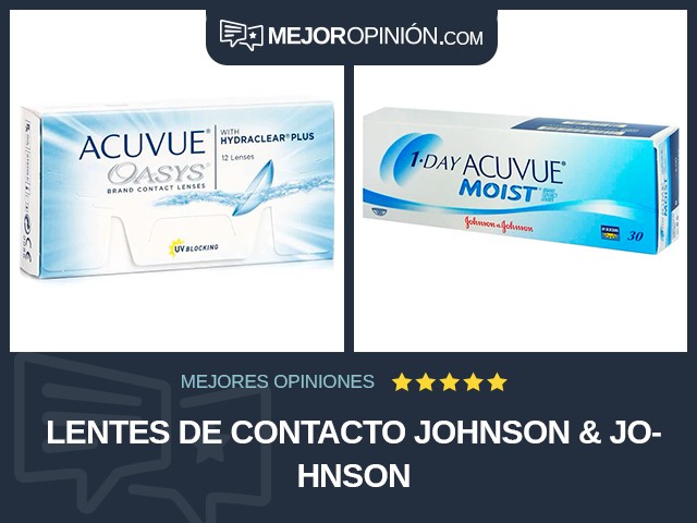 Lentes de contacto Johnson & Johnson