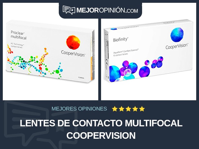 Lentes de contacto Multifocal CooperVision