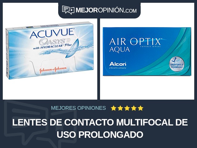 Lentes de contacto Multifocal De uso prolongado