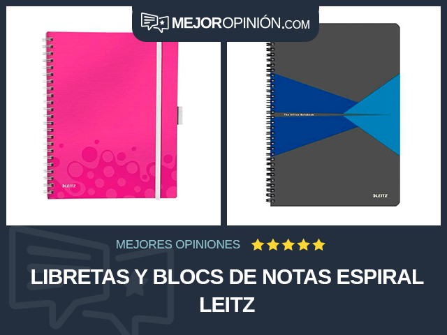 Libretas y blocs de notas Espiral Leitz