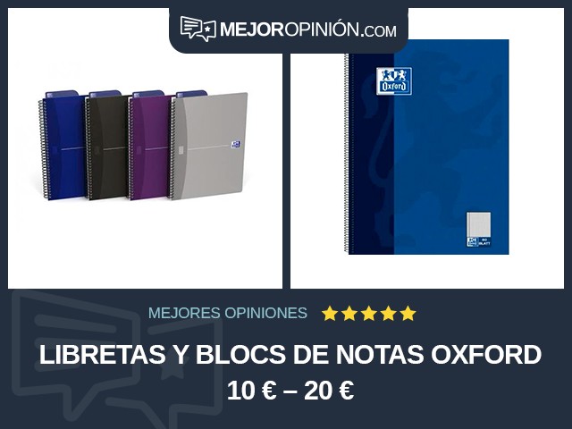 Libretas y blocs de notas Oxford 10 € – 20 €