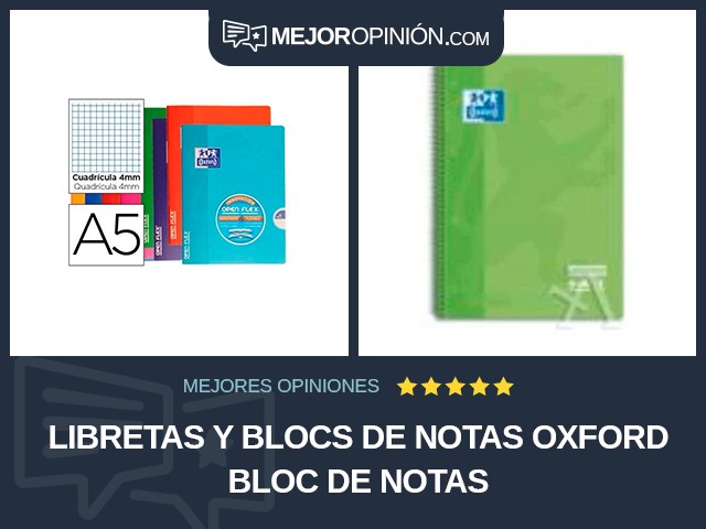 Libretas y blocs de notas Oxford Bloc de notas