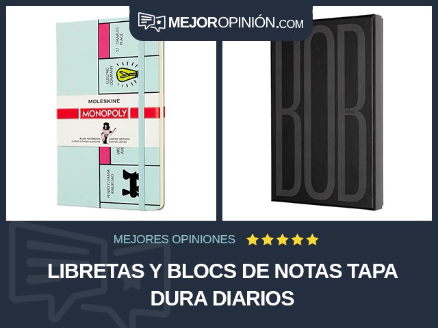 Libretas y blocs de notas Tapa dura Diarios