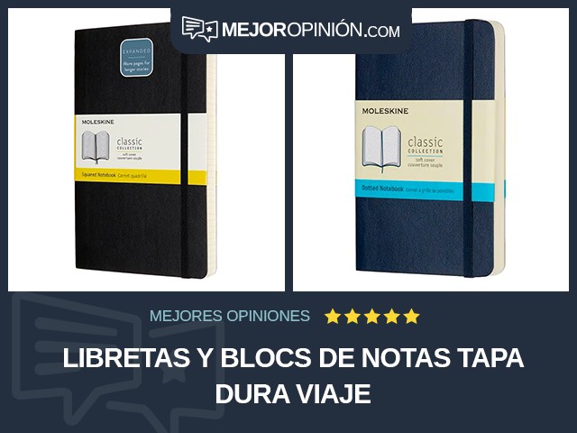 Libretas y blocs de notas Tapa dura Viaje