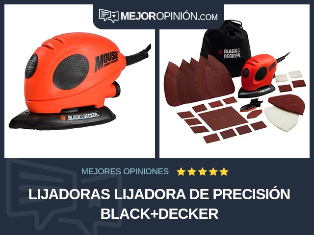 Lijadoras Lijadora de precisión BLACK+DECKER