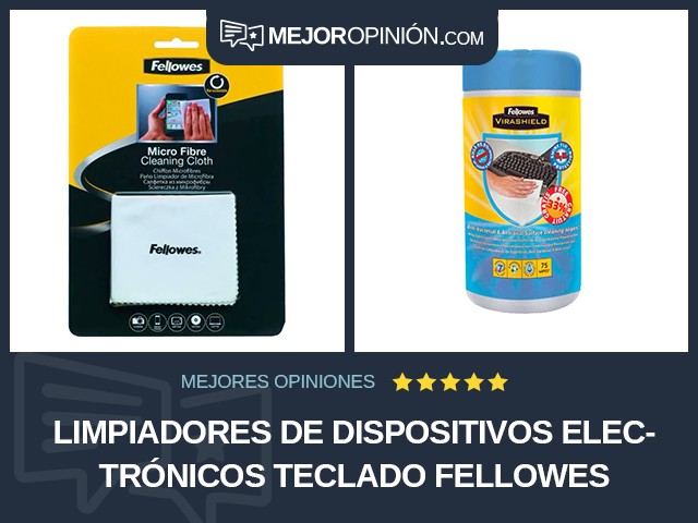 Limpiadores de dispositivos electrónicos Teclado Fellowes