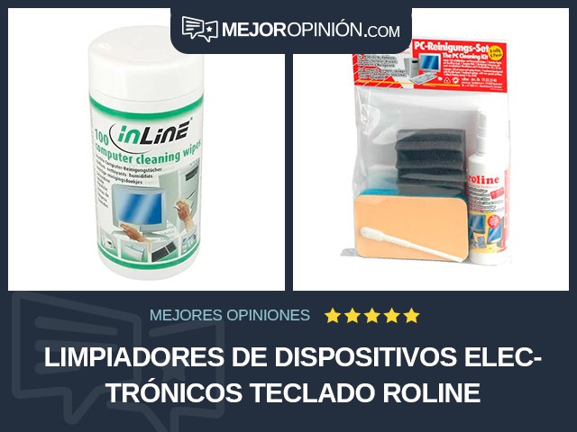 Limpiadores de dispositivos electrónicos Teclado ROLINE