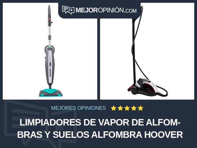 Limpiadores de vapor de alfombras y suelos Alfombra Hoover