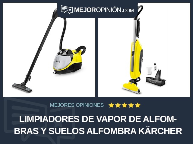 Limpiadores de vapor de alfombras y suelos Alfombra Kärcher