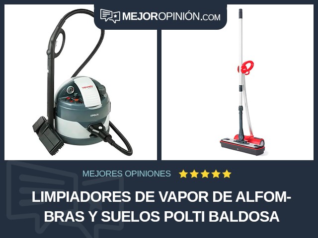 Limpiadores de vapor de alfombras y suelos Polti Baldosa