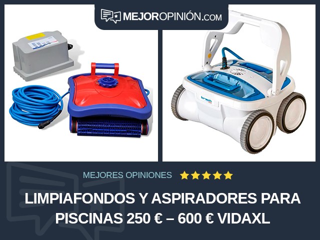 Limpiafondos y aspiradores para piscinas 250 € – 600 € vidaXL