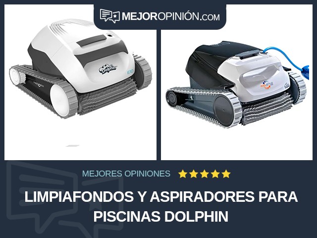 Limpiafondos y aspiradores para piscinas Dolphin