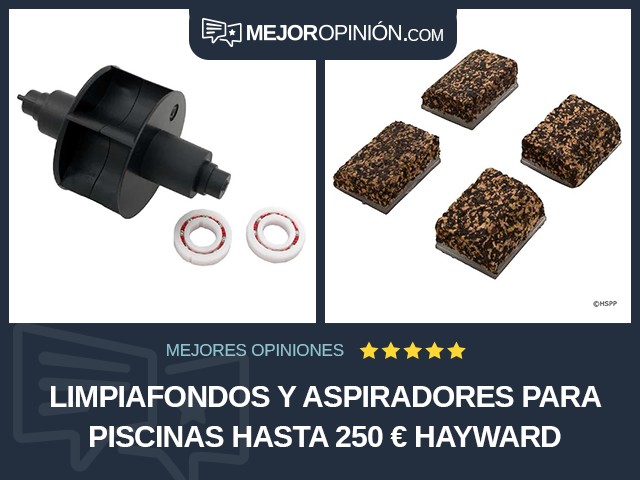 Limpiafondos y aspiradores para piscinas Hasta 250 € Hayward