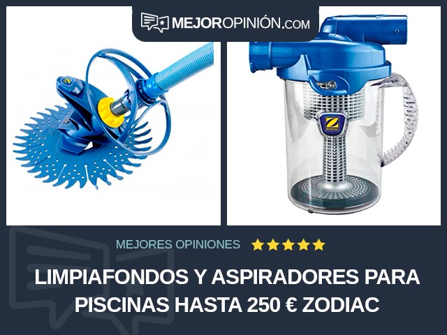 Limpiafondos y aspiradores para piscinas Hasta 250 € Zodiac